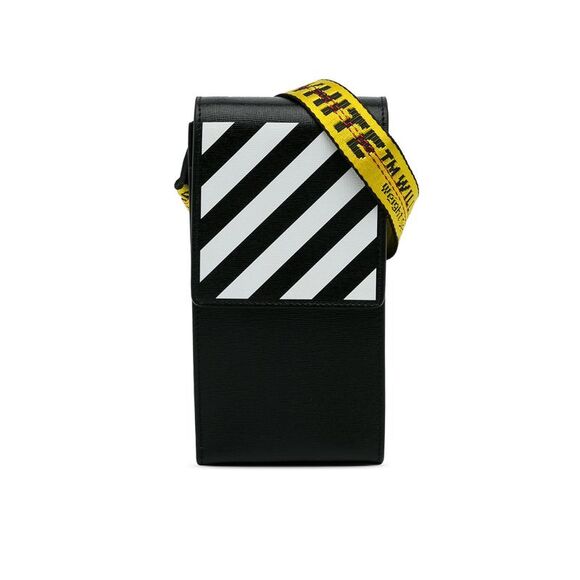 Off-White Handbags - Pre Loved Off-White Binder Diagonal Phone Holder